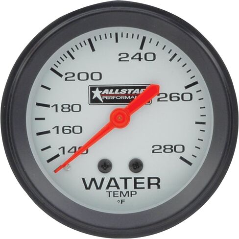 Allstar PerformanceAllstar ALL80096 2-5/8" Diameter 140-280 Degree F Mechanical Water Temperature Gauge with Allstar Logo in Saudi Arabia