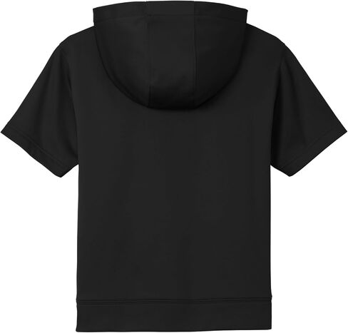 SPORT-TEK Youth Sport-Wick Fleece Short Sleeve Hooded Pullover YST251 in Saudi Arabia