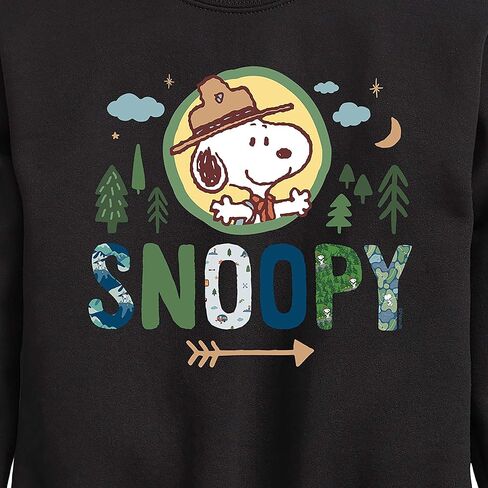HYBRID APPAREL - Peanuts - Ranger Snoopy - Toddler and Youth Crewneck Fleece Sweatshirt in Saudi Arabia