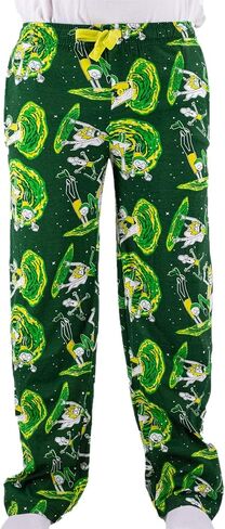 Ripple Junction Rick and Morty Men's Lounge Pants Bimension Pund Pund Presension Stars في جميع أنحاء الطباعة مرخصة رسميًا in Saudi Arabia
