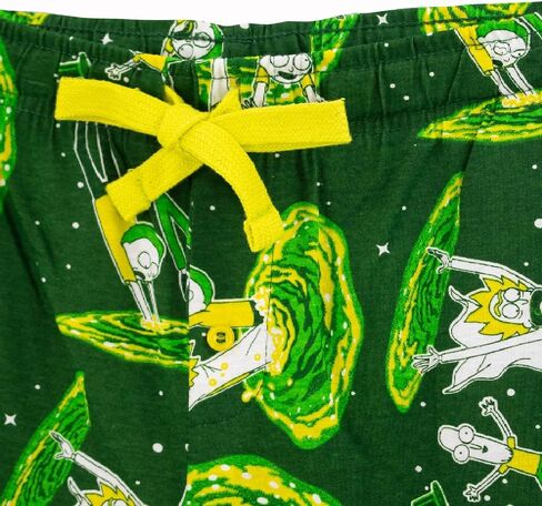 Ripple Junction Rick and Morty Men's Lounge Pants Bimension Pund Pund Presension Stars في جميع أنحاء الطباعة مرخصة رسميًا in Saudi Arabia