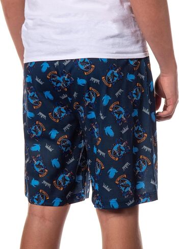 Harry Potter Pajamas Hogwarts House Crest Pj Sleep Pajama Shorts - Slytherin, Ravenclaw, Gryffindor, Hufflepuff in Saudi Arabia