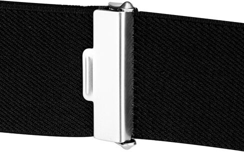 Buyless Fashion Suspenders for Men - 48" Elastic Adjustable Straps 1 1/4" - Y Shape in Kuwait