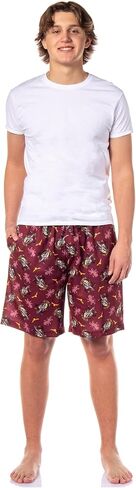 Harry Potter Pajamas Hogwarts House Crest Pj Sleep Pajama Shorts - Slytherin, Ravenclaw, Gryffindor, Hufflepuff in Saudi Arabia