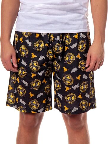 Harry Potter Pajamas Hogwarts House Crest Pj Sleep Pajama Shorts - Slytherin, Ravenclaw, Gryffindor, Hufflepuff in Saudi Arabia
