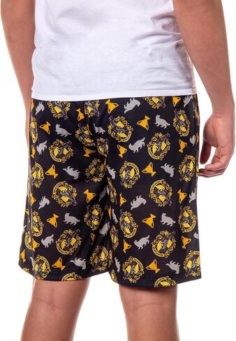 Harry Potter Pajamas Hogwarts House Crest Pj Sleep Pajama Shorts - Slytherin, Ravenclaw, Gryffindor, Hufflepuff in Saudi Arabia