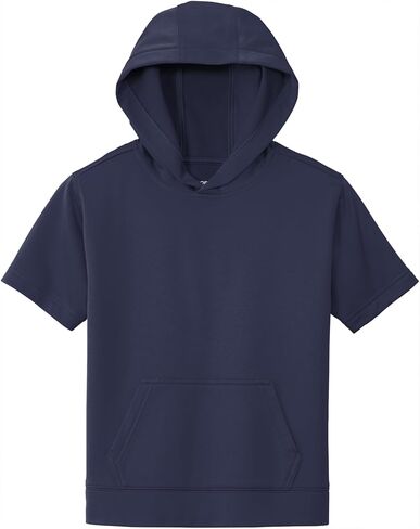 SPORT-TEK Youth Sport-Wick Fleece Short Sleeve Hooded Pullover YST251 in Saudi Arabia