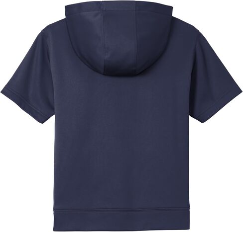 SPORT-TEK Youth Sport-Wick Fleece Short Sleeve Hooded Pullover YST251 in Saudi Arabia