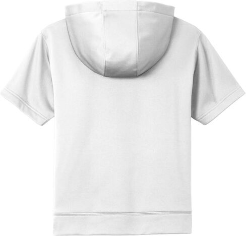 SPORT-TEK Youth Sport-Wick Fleece Short Sleeve Hooded Pullover YST251 in Saudi Arabia