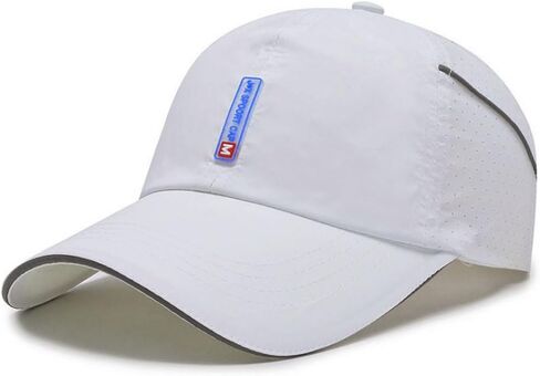 CLAPE Quick Dry Sports Cap Summer UV Protection Mesh Running Hat Lightweight Waterproof Breathable Reflective Sun Visor Hats in Saudi Arabia