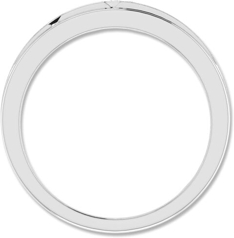 ARCHMAN® Three Stone Wedding Men's Band, 0.10CTW Round Cut Lab Grown Diamond Engagement Ring In 10K Solid Gold in Saudi Arabia