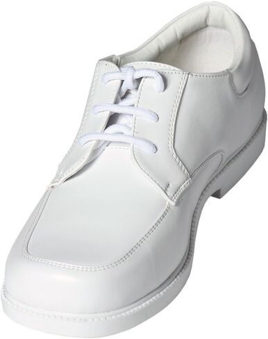 Boys White Lace Up Square Toe Dress Shoes - Wedding - First Communion in Saudi Arabia