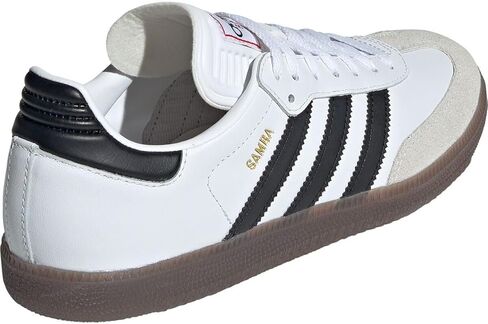 adidas Unisex Samba Sneaker, White/Black/Vivid Red, 5.5 US Men in Saudi Arabia