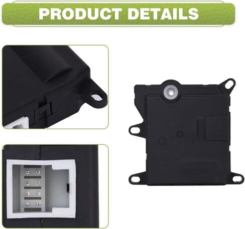 محرك سخان باب مزيج HVAC ، وحدة التحكم في HVAC ، 1L2Z19E616AA ، 604-277 ، متوافق مع فورد إكسبيديشن 2003-2017 لـ Lincoln Navigator 2002-2014 ، 1PC 8PINS in Kuwait