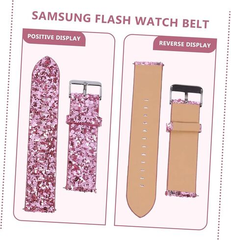 1Pc Shiny Watch Band Replacement Strap for Watch Fashion Design Unique Appearance for Friends and Family in Saudi Arabia