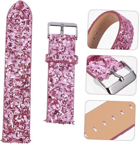 1Pc Shiny Watch Band Replacement Strap for Watch Fashion Design Unique Appearance for Friends and Family in Saudi Arabia
