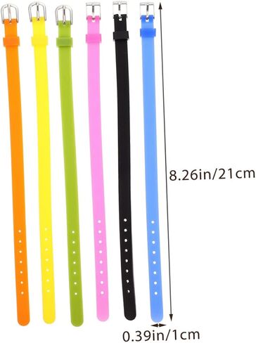 Unisex Silicone Wristbands Skin Friendly Watch Straps Replacement Bands for Decoration in Saudi Arabia