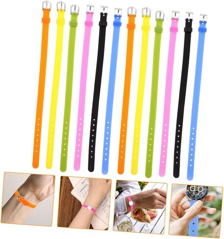 Unisex Silicone Wristbands Skin Friendly Watch Straps Replacement Bands for Decoration in Saudi Arabia