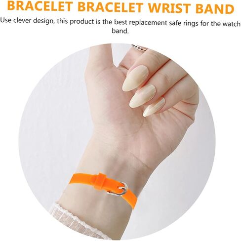 Unisex Silicone Wristbands Skin Friendly Watch Straps Replacement Bands for Decoration in Saudi Arabia