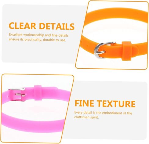 Unisex Silicone Wristbands Skin Friendly Watch Straps Replacement Bands for Decoration in Saudi Arabia