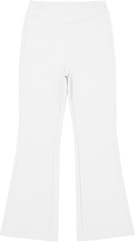 blibean Tween Girls Flare Leggings High Waisted Yoga Dance Pants with Pockets Size 6-15 Years in Saudi Arabia