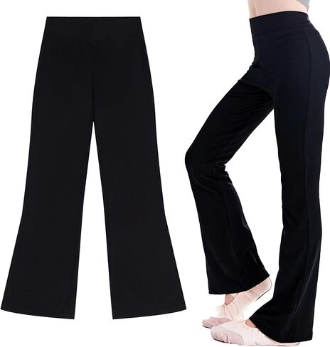 Toddler leggings Full Length Cotton Pants for Baby Girls Dance Yoga Workout Daily Wear Tights in Saudi Arabia