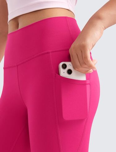 CRZ Yoga Girls Butterluxe Athletic Capri Leggings مع جيوب - عالي الخصر أطفال في سن المراهقة تمرينات نشيطة بنطال يوجا رقصة الرقص in Kuwait
