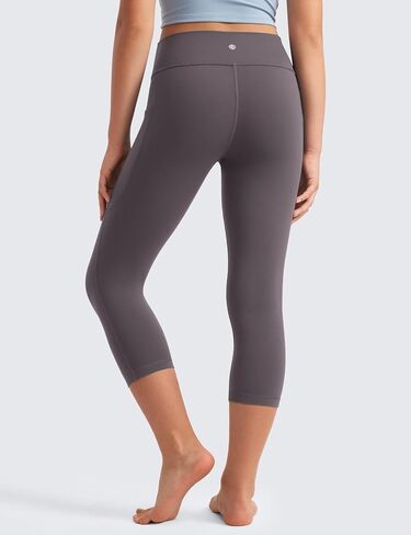 CRZ Yoga Girls Butterluxe Athletic Capri Leggings مع جيوب - عالي الخصر أطفال في سن المراهقة تمرينات نشيطة بنطال يوجا رقصة الرقص in Kuwait