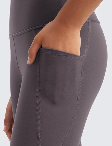 CRZ Yoga Girls Butterluxe Athletic Capri Leggings مع جيوب - عالي الخصر أطفال في سن المراهقة تمرينات نشيطة بنطال يوجا رقصة الرقص in Kuwait