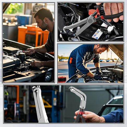 4 Pcs Electrical Disconnect Pliers for Cars，60 Degree Connector Pliers，Safety Wire Plier,Automotive Tools Electrical ConnectorPliers,ElectricalPlug DisconnectPliers in Saudi Arabia