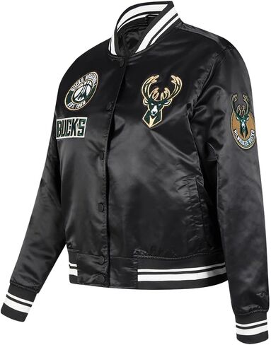 Womens NBA Retro Classics Satin Jacket in Saudi Arabia