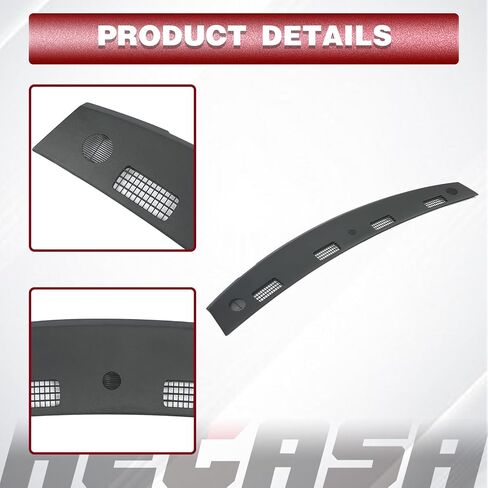 لوحة Dashboard العلوية Hecasa متوافقة مع 2002-2005 Dodge RAM 1500 2003-2005 Dodge RAM 2500 3500 استبدال لوحة القيادة لـ 5GT31XDVAC-Slate Gray in Saudi Arabia