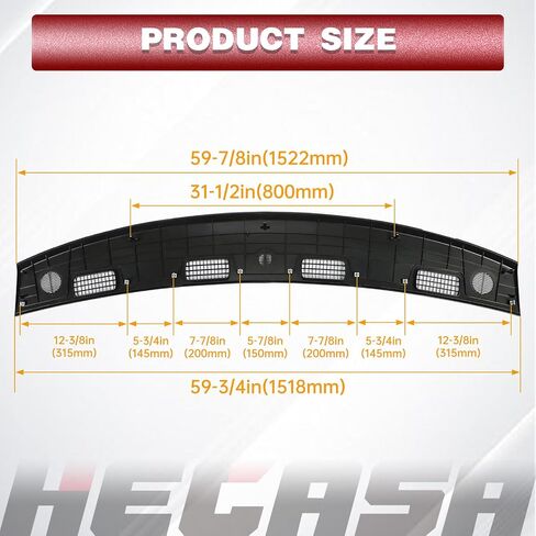 لوحة Dashboard العلوية Hecasa متوافقة مع 2002-2005 Dodge RAM 1500 2003-2005 Dodge RAM 2500 3500 استبدال لوحة القيادة لـ 5GT31XDVAC-Slate Gray in Saudi Arabia
