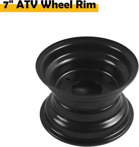 7" ATV Wheel Rim Compatible with 16x8-7 Tire 3 Lug 78mm Quad Go Kart 125cc Taotao Coolster in Saudi Arabia