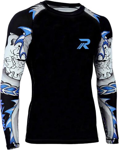 Roar MMA Rashguard & BJJ Grappling Shorts Cage Fight Jiu Jitsu Spats No Gi Sets in Kuwait