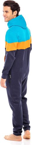 Skylinewears Unisex Adult Fleece Hooded Onesie – Zip Up One Piece Pajama Jumpsuit Sleepwear & Loungewear in Saudi Arabia