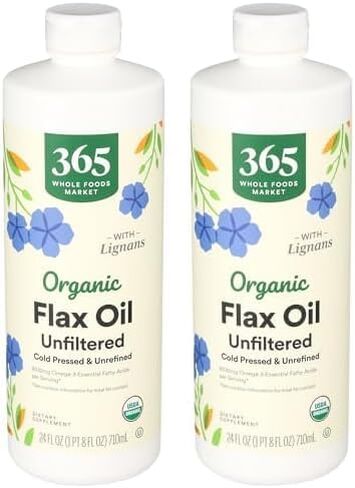 365 من قبل Whole Foods Market ، زيت الكتان العضوي High Lignan ، 24 أوقية in Kuwait