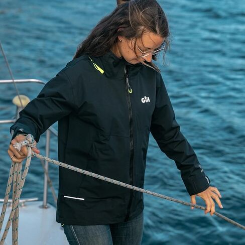 Gill Womens OS3 Coastal Sailing Jacket - Waterproof, Breathable & Stain Repellent in Saudi Arabia