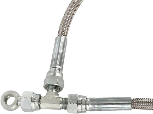 Silver Turbo Oil Feed & AVCS Line Kit – Compatible with Subaru WRX 2006-2014 WRX STi 2004-2021 LGT 2005-2009 FXT 2004-2008 in Saudi Arabia