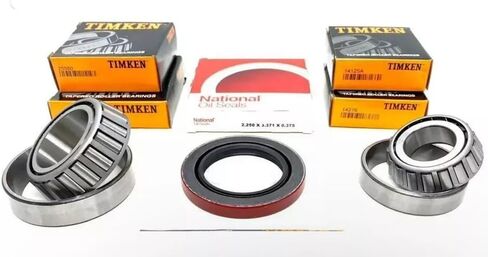 Timken 25580/25520 14125A/14276 محمل شحم الختم مجموعة لمحور مقطورة 7000 رطل in Saudi Arabia