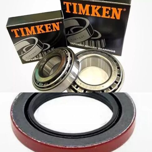 Timken 25580/25520 14125A/14276 محمل شحم الختم مجموعة لمحور مقطورة 7000 رطل in Saudi Arabia