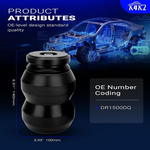 DR1500DQ التعليق الخلفي طقم ربيع المساعد المساعد لعام 2009-2021 دودج رام 1500 2WD/4WD استبدال# DR1500DQ (حزمة 2) 2) in Saudi Arabia