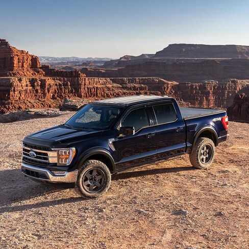 Bushwacker Pocket/Rivet Style Front & Rear Fender Flares | 4-Piece Set, Black, Smooth Finish | 50911-02 | Fits 2006-2008 Dodge Ram 1500; 2006-2009 Ram 2500, 3500 w/ 8.2' Bed in Kuwait