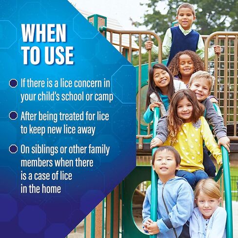 RID Defense Lice Shampoo & Conditioner, Used Daily Provides 24/7 Defense Against Head Lice, 100% Effective, 10.1 Ounce- Pack of 2 in Kuwait