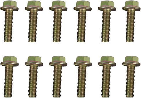Exhaust Manifold Header Bolts Compatible with 2007-2011 Jeep Wrangler JK JKU 3.8L V6 in Saudi Arabia