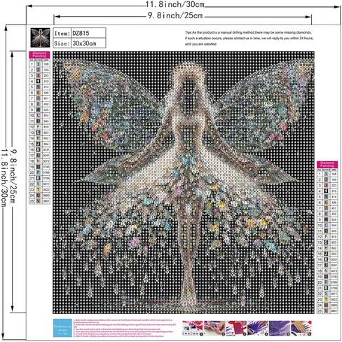 ZHUDENGXJL 5D Colorful Rose Diamond Painting Kits for Adults, Flowers Diamond Art Kits for Beginner, DIY Round Full Drill Gem Art Kits for Home Wall Decor Gifts 12x 16 Inch in Saudi Arabia