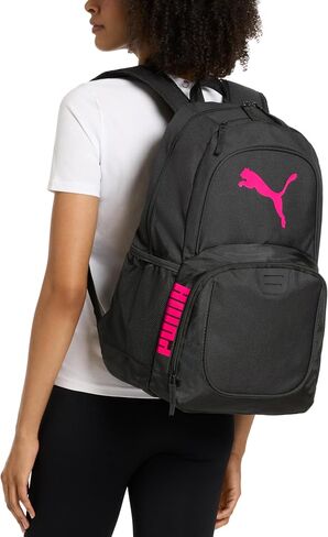PUMA Classic Core Backpack (Black/Pink) in Saudi Arabia