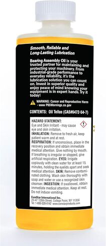 Bearing Assembly Lube Oil 8 oz SAE 20 Non-Detergent, AGMA #2 Grade in Saudi Arabia