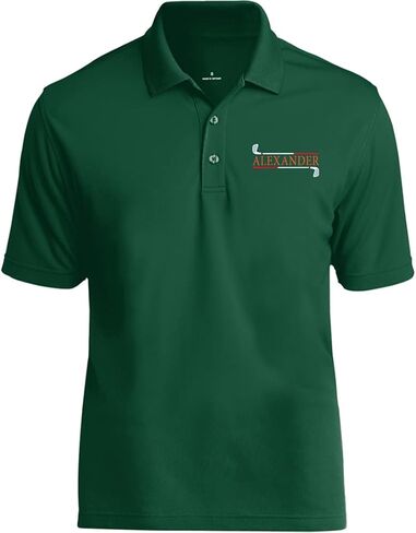 Personalized Golf Polo Shirt for Men. Best Golf Designs Collection for Polo T-Shirts & Your Custom Text Name Team Club in Saudi Arabia