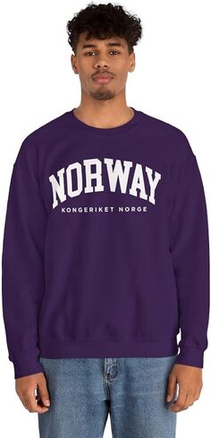 Norway Adult Unisex Crewneck Sweatshirt in Saudi Arabia